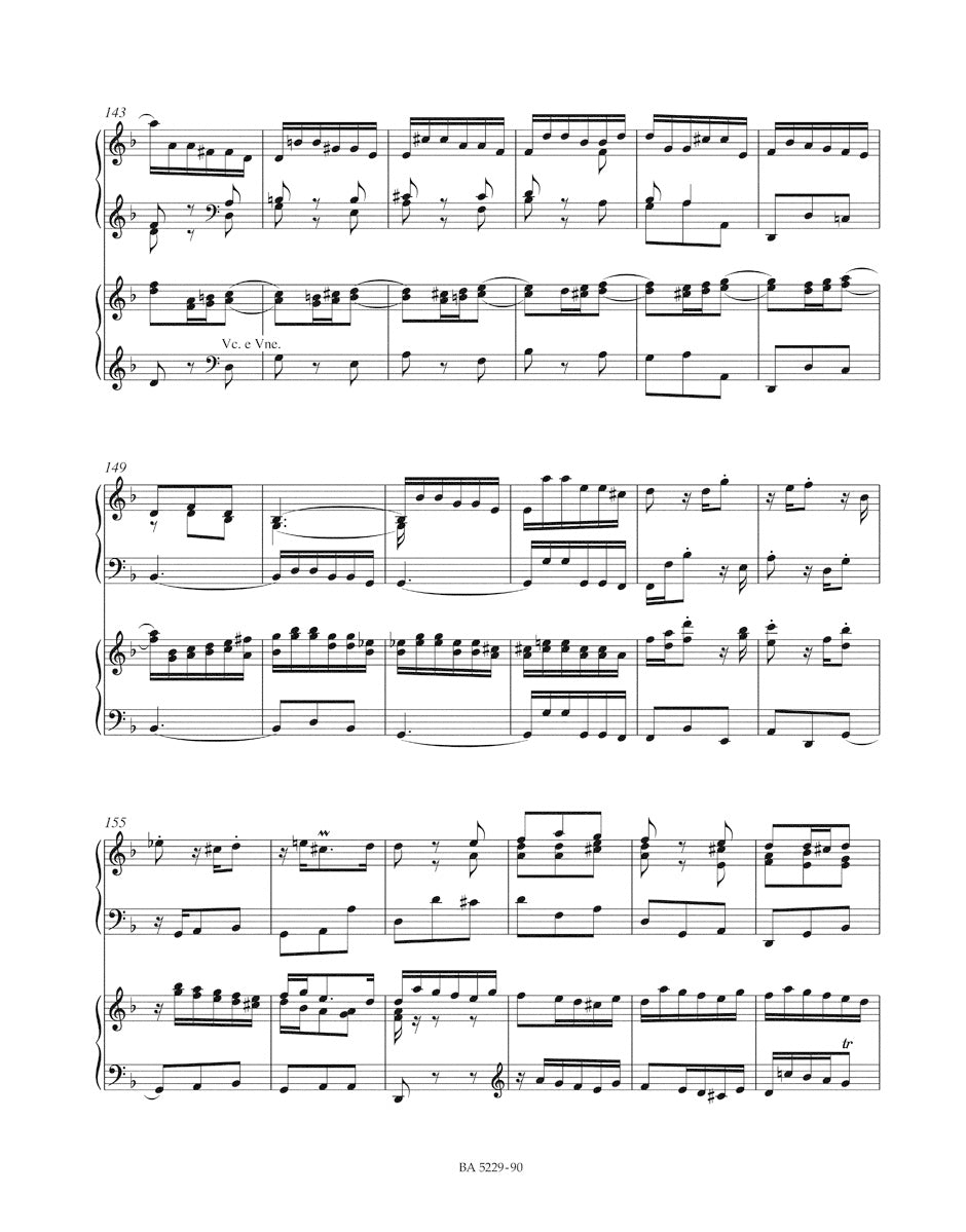 Bach: Harpsichord Concerto No. 6 in F Major, BWV 1057