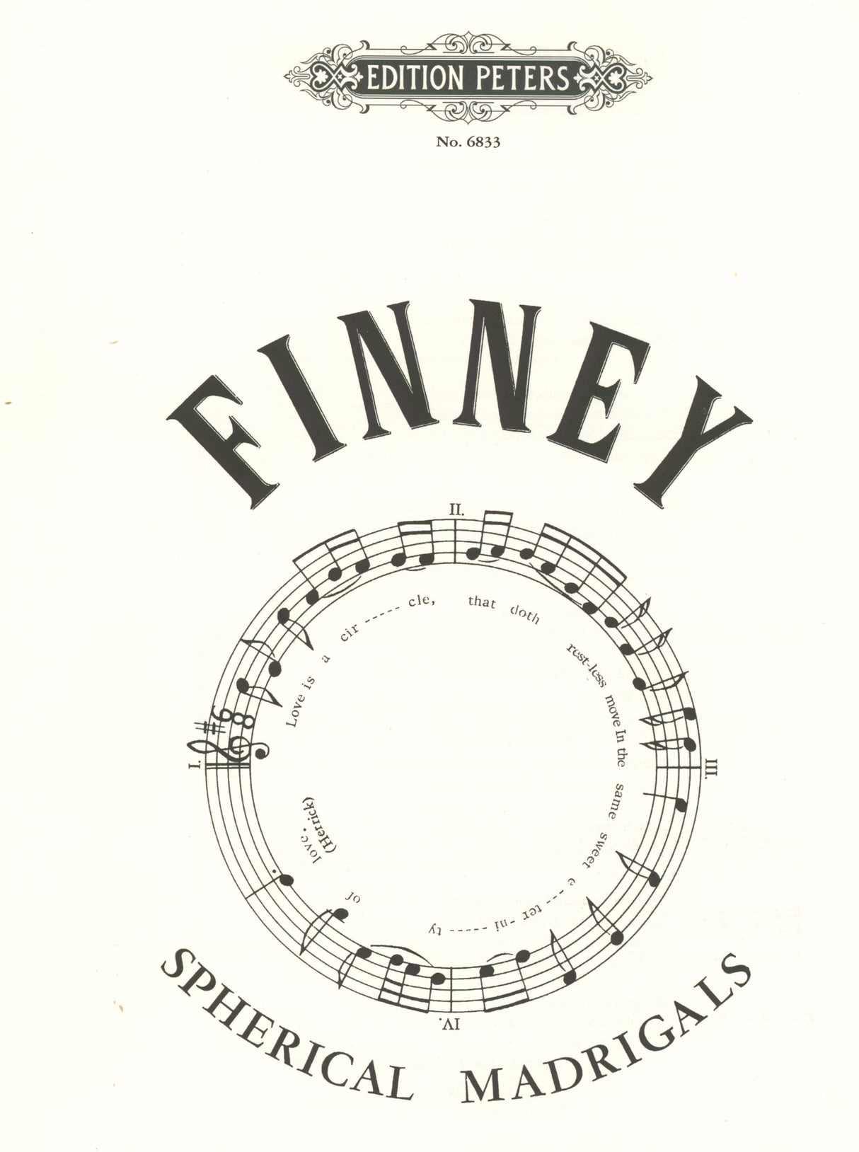 Finney: Spherical Madrigals