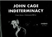 John Cage - Indeterminacy