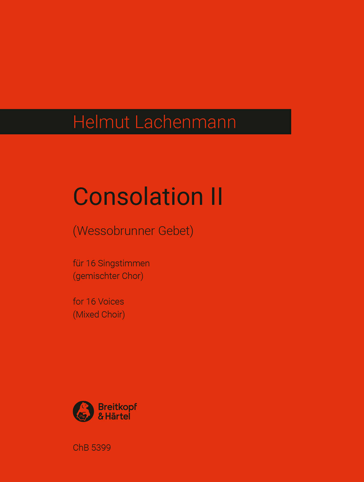 Lachenmann: Consolation II