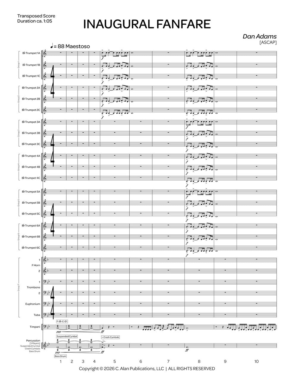 D. Adams: Inaugural Fanfare