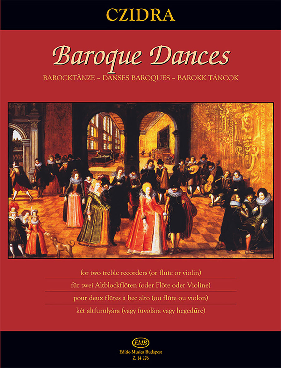 Baroque Dances for 2 Treble Recorders