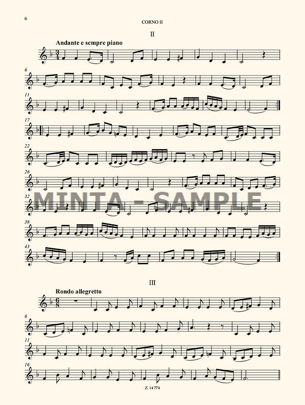 Trios and Quartets for Horns