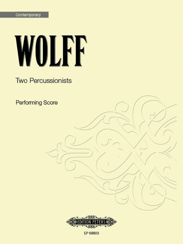 Wolff: Two Percussionists