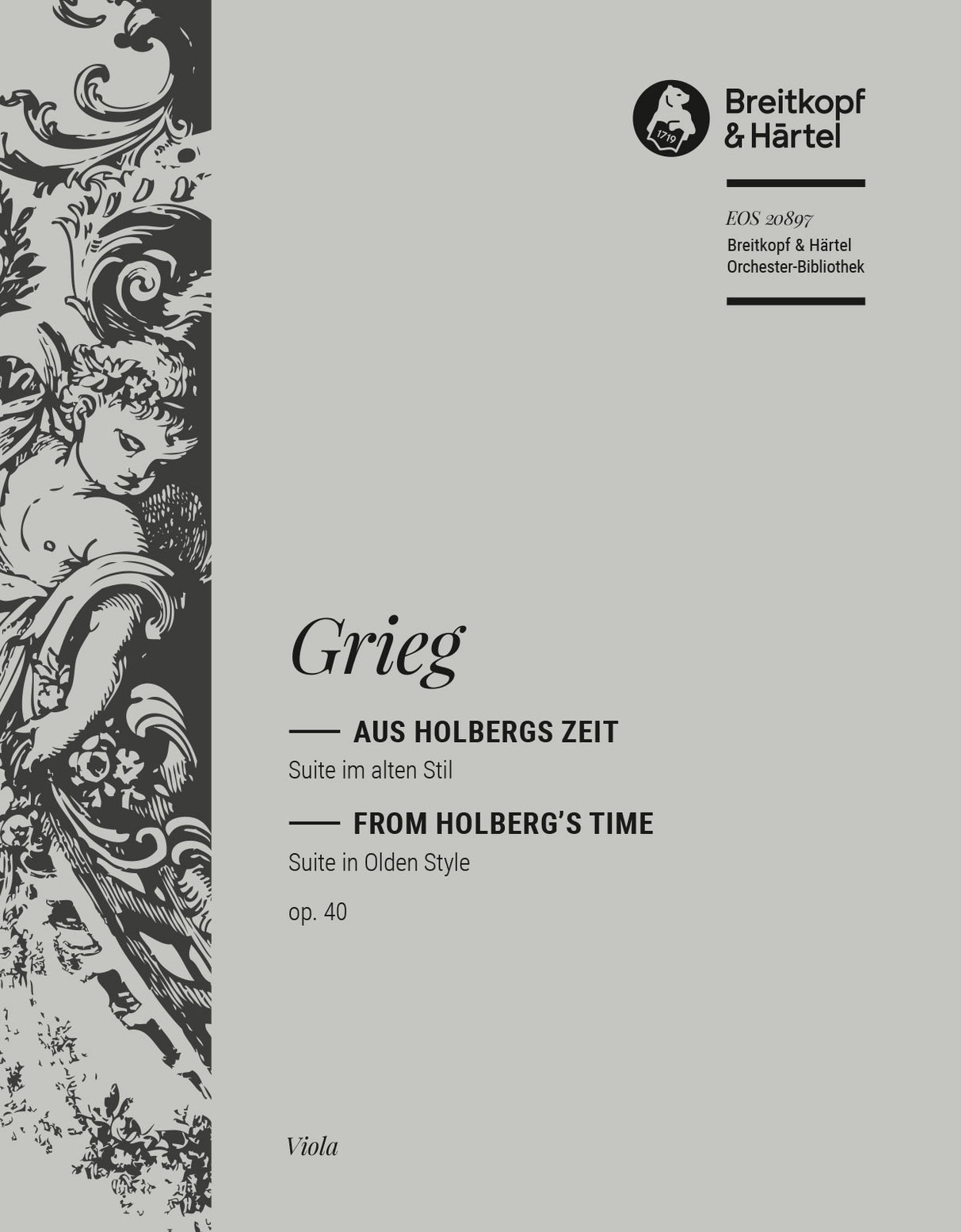 Grieg: Holberg Suite, Op. 40