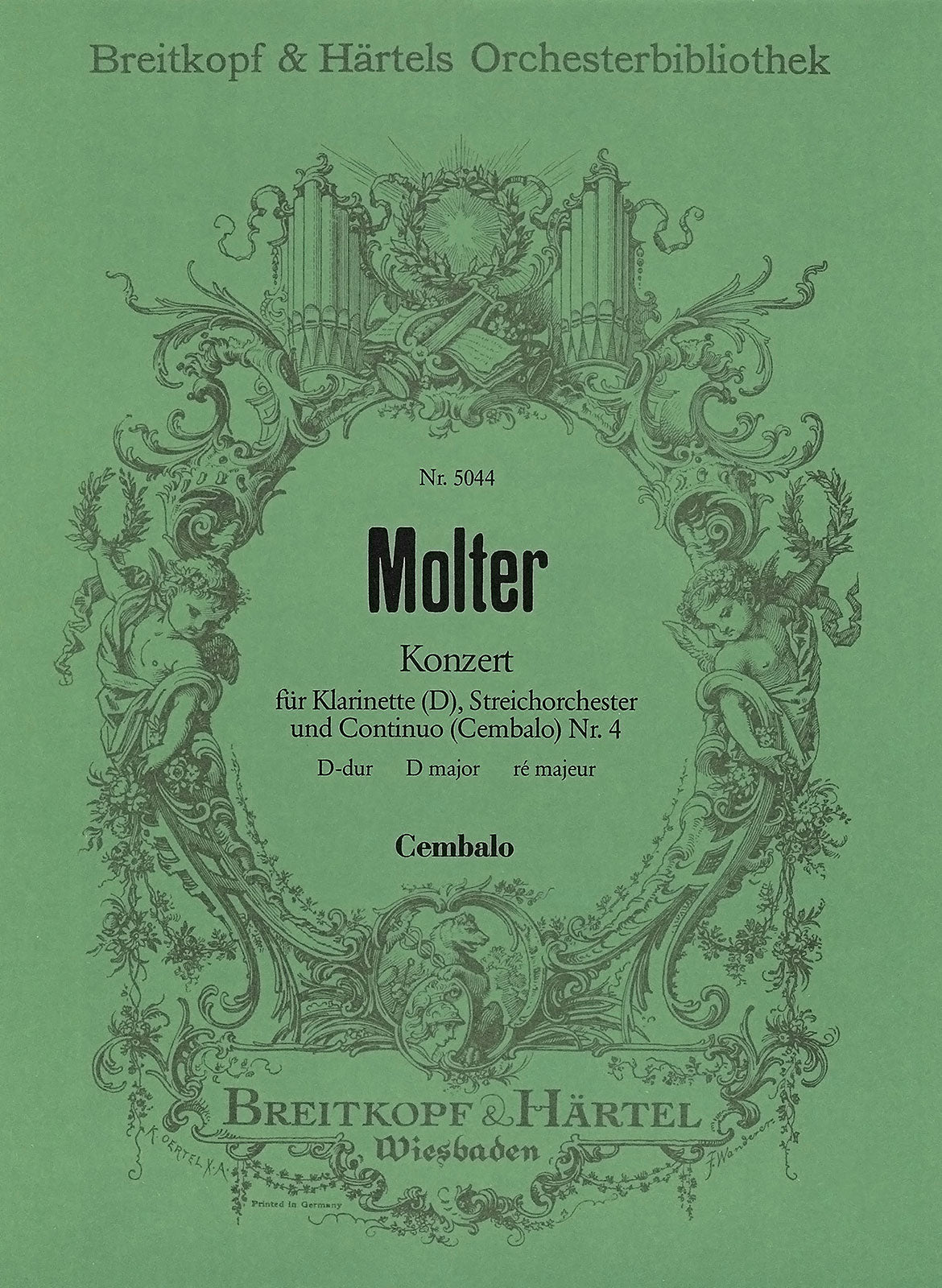 Molter: Clarinet Concerto No. 4 in D Major