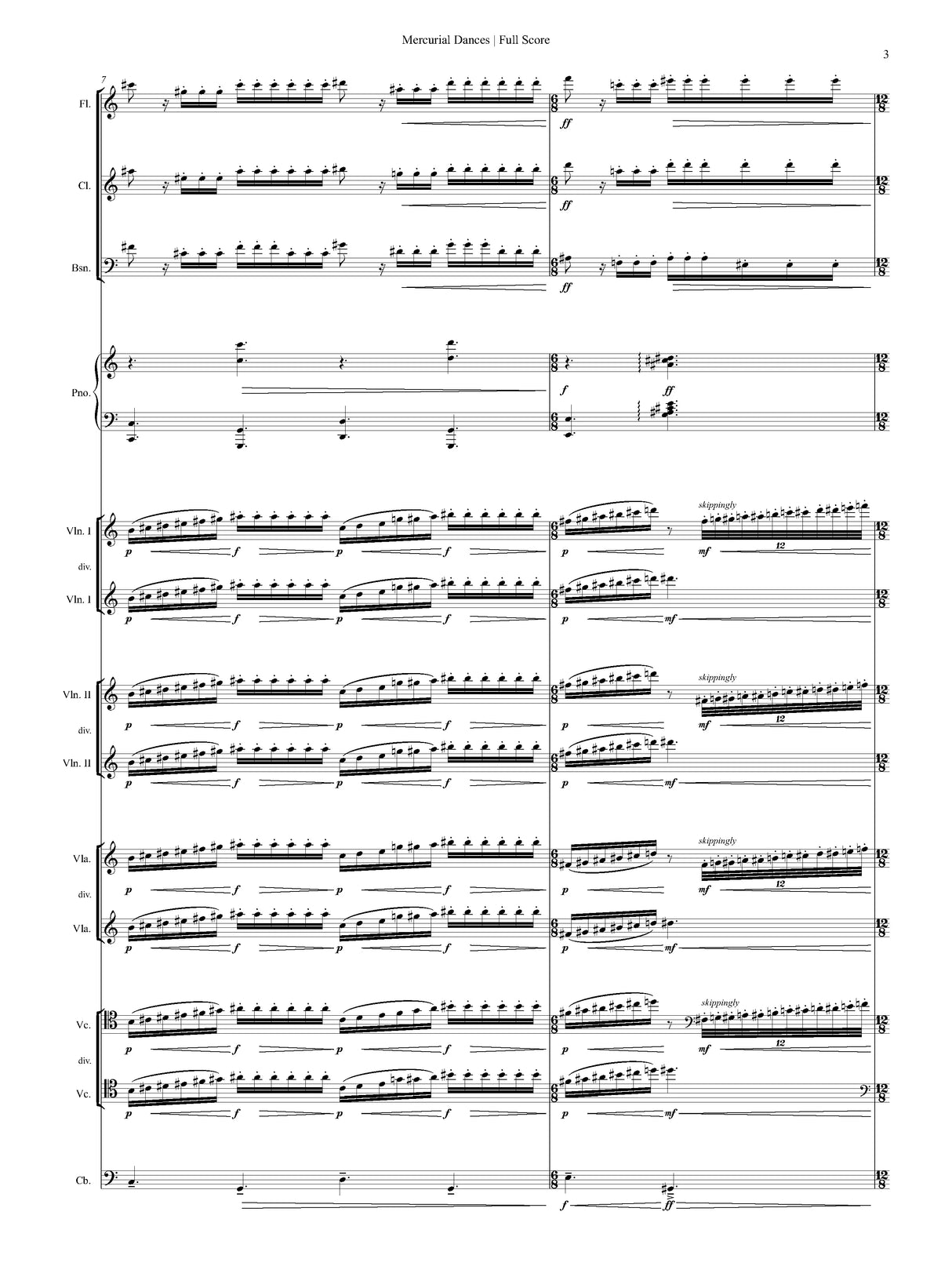 Stubblefield: Mercurial Dances, Op. 15