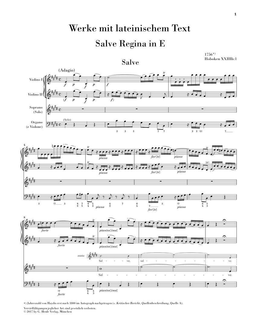 Haydn: Various Church Music Works - Volume 1