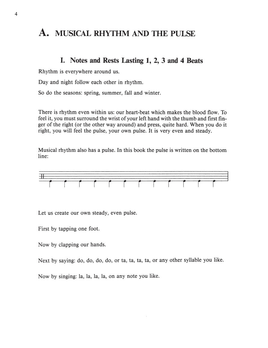 Basic Rhythmic Training