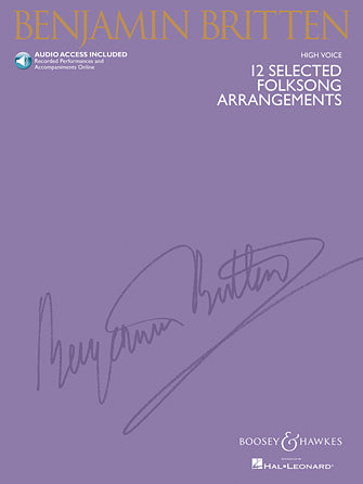 Britten: 12 Selected Folksong Arrangements