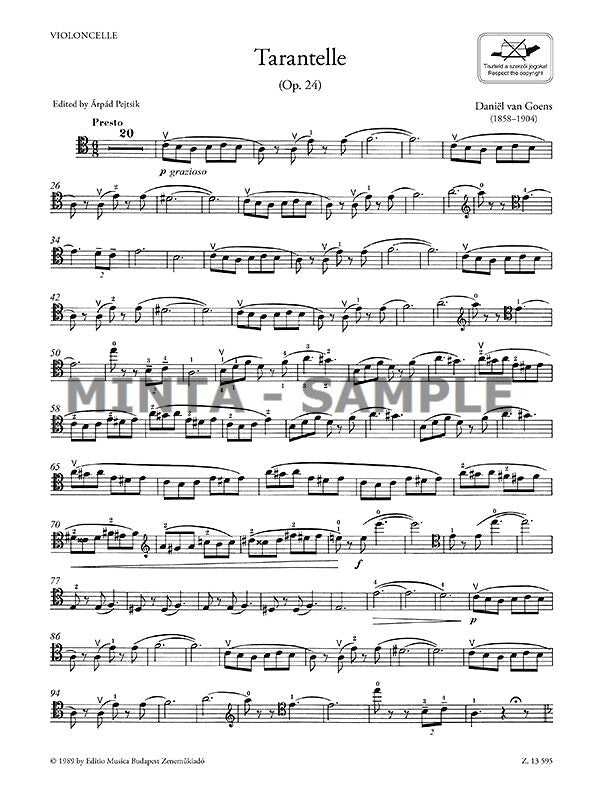 Goens: Tarantelle, Op. 24