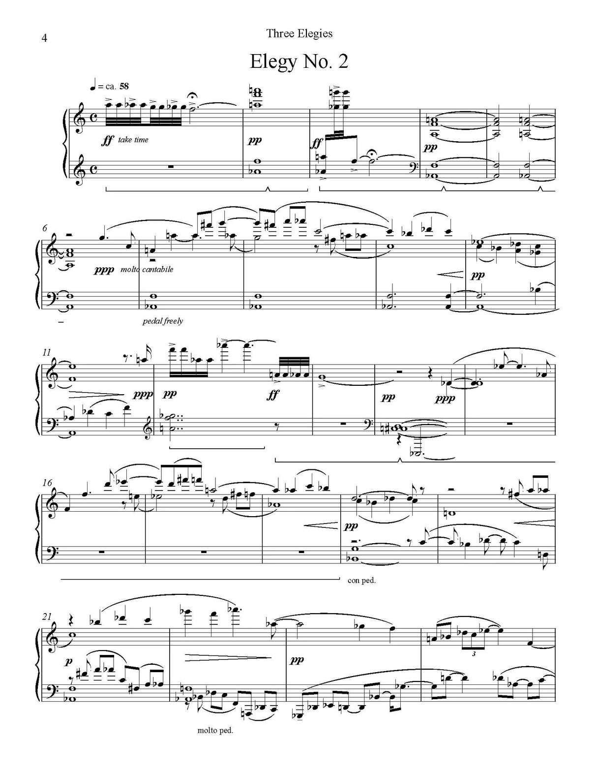 Shawn: Three Elegies