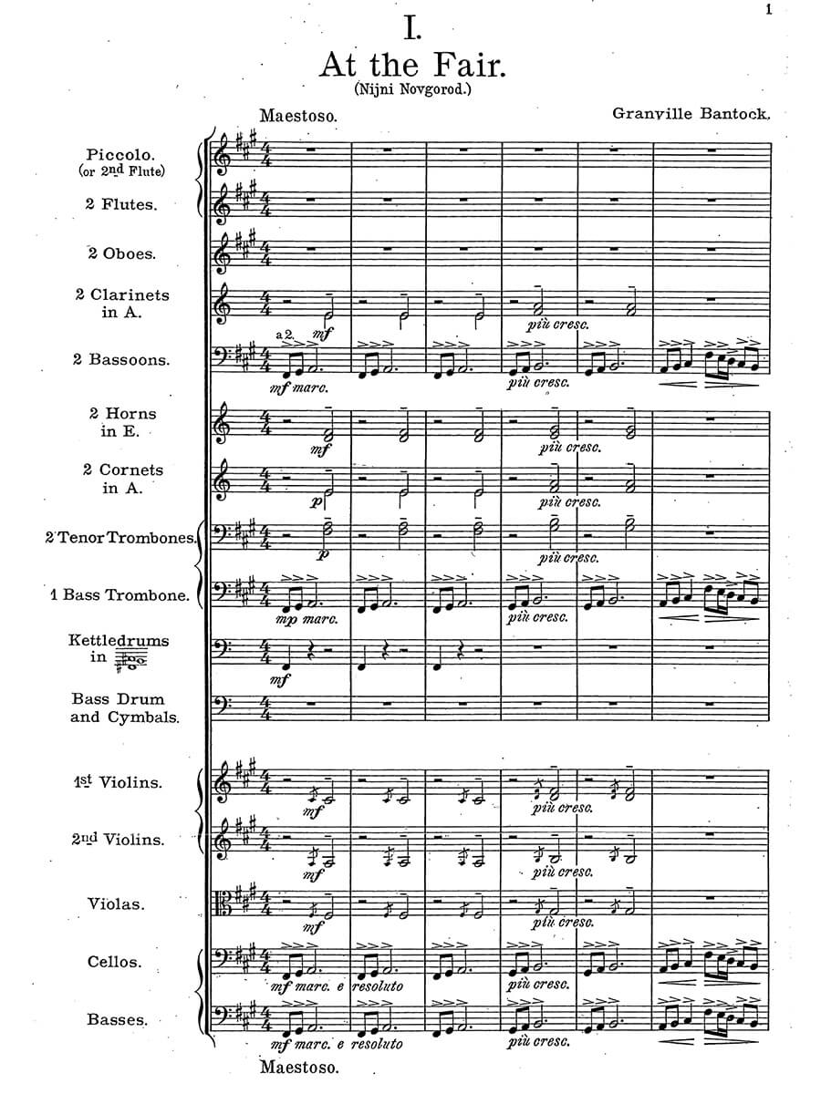 Bantock: Russian Scenes