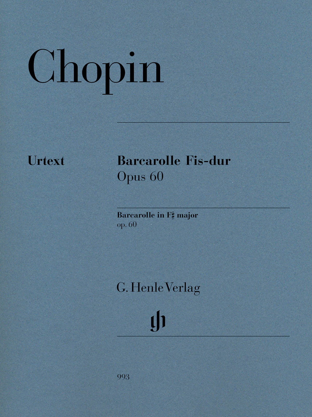 Chopin: Barcarolle in F-sharp Major, Op. 60