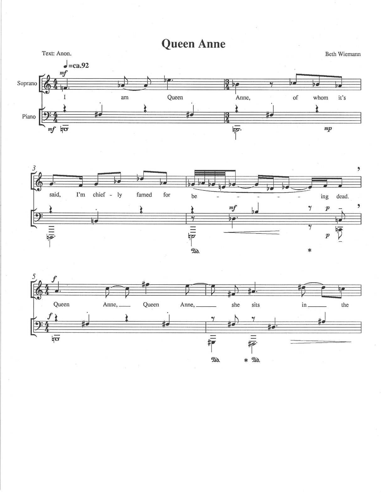 Wiemann: Simple Songs