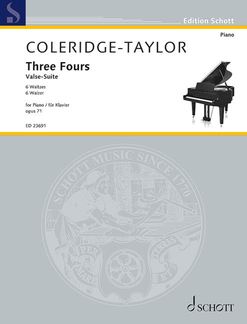 Coleridge-Taylor: Three Fours, Op. 71