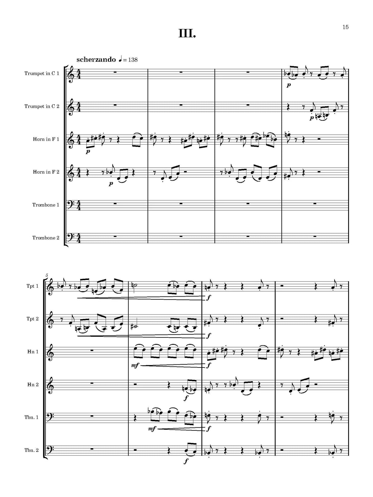 Bezanson: Brass Sextet