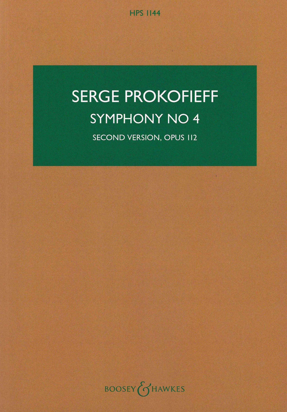 Prokofiev: Symphony No. 4 in C Major, Op. 112