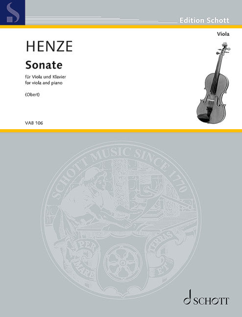 Henze: Viola Sonata