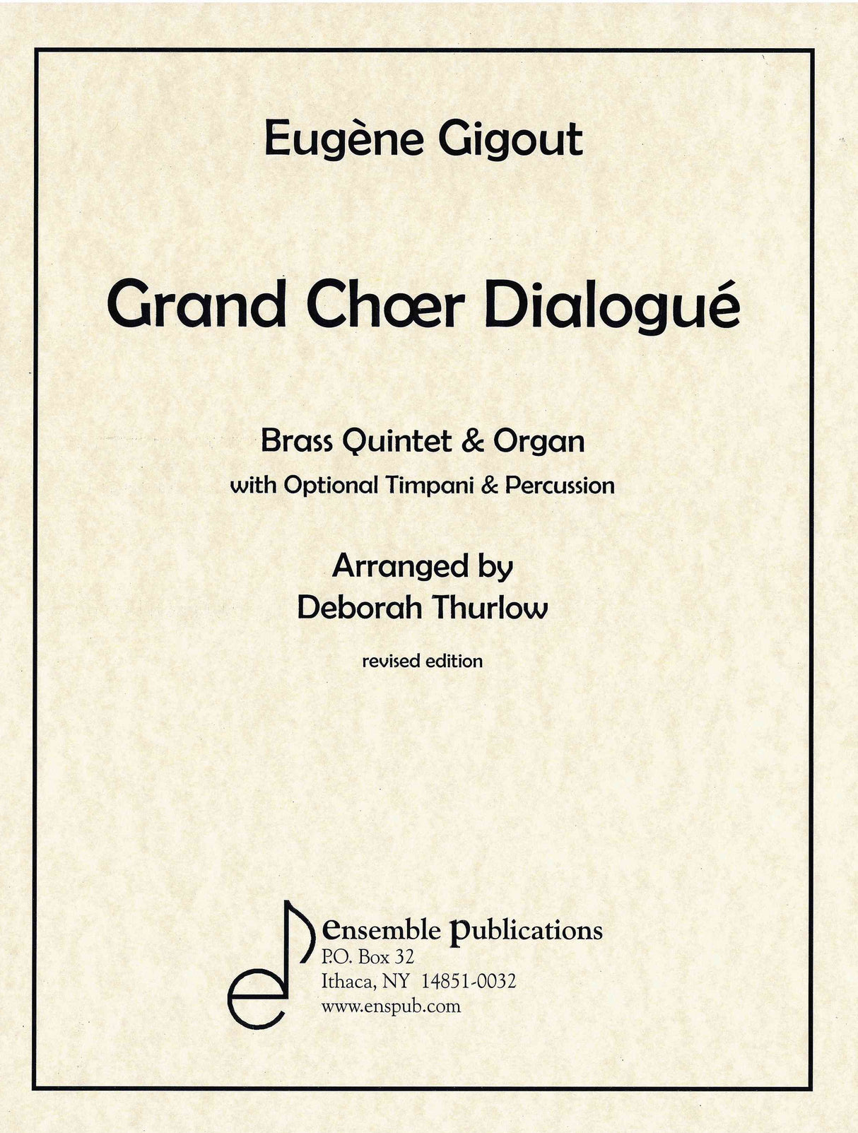Gigout: Grand Chœr Dialogué