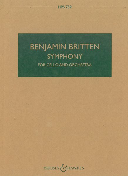 Britten: Cello Symphony, Op. 68
