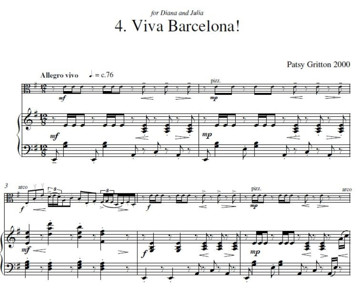 Pa. Gritton: Character Pieces - Book 3