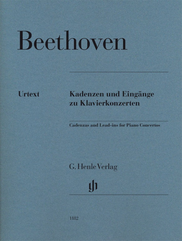 Beethoven: Cadenzas and Lead-Ins for Piano Concertos