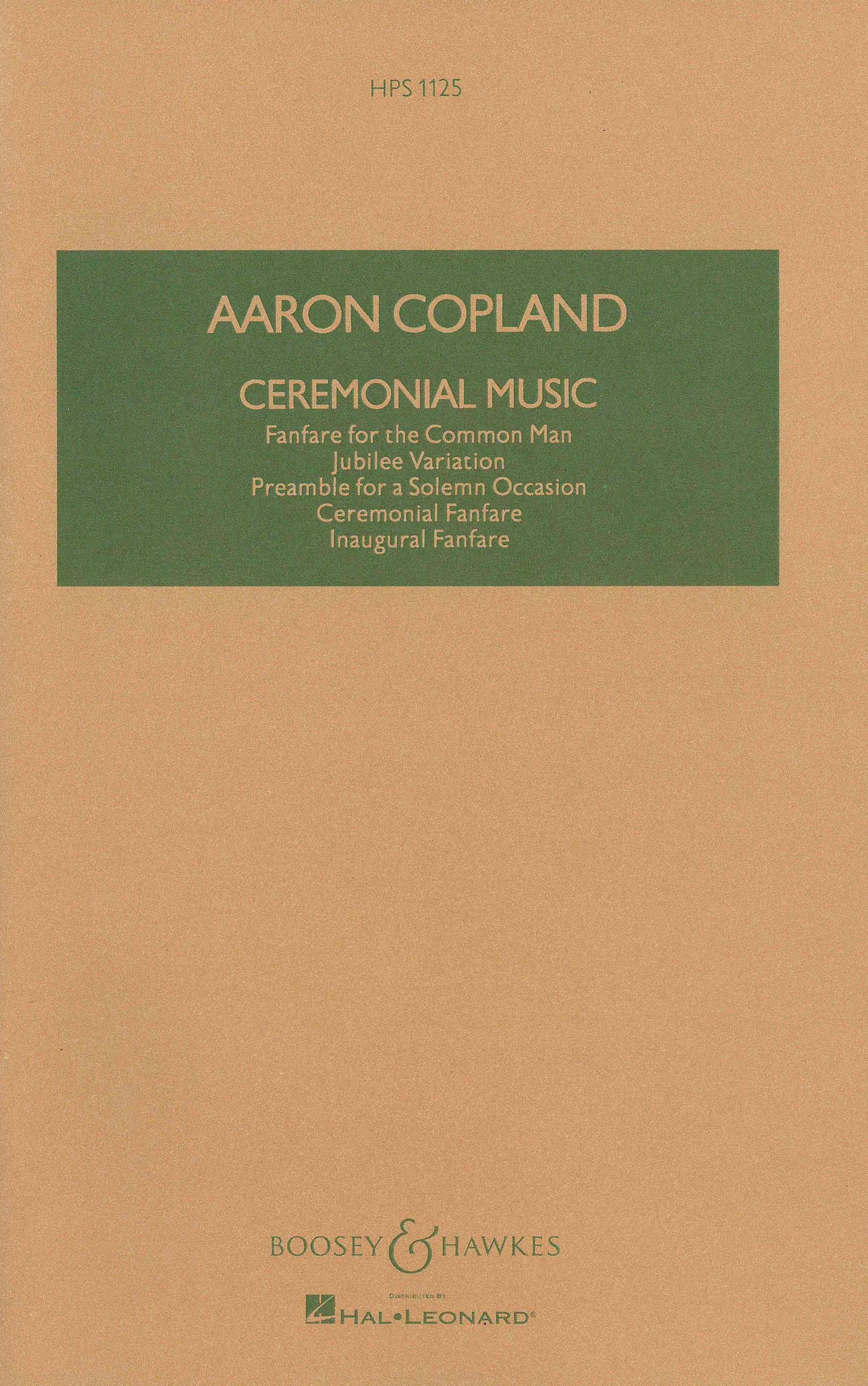 Copland: Ceremonial Music