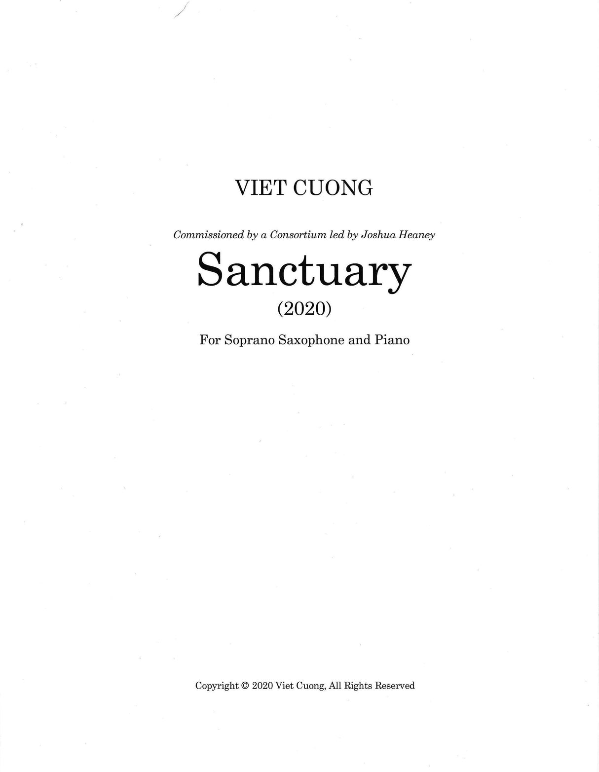 Cuong: Sanctuary