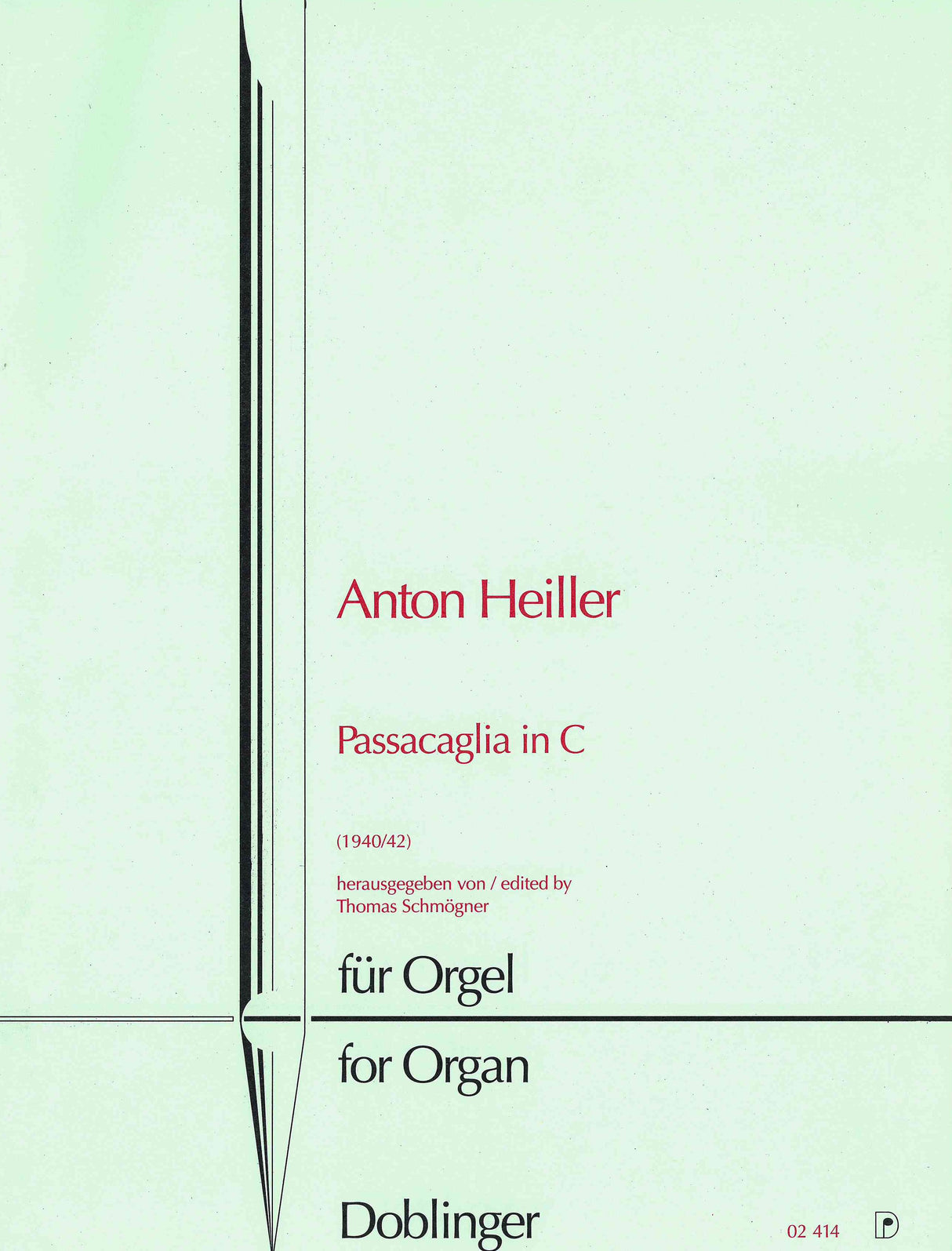 Heiller: Passacaglia in C