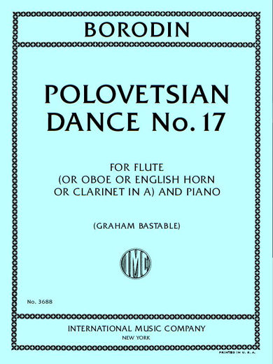 Borodin: Polovetsian Dance No. 17 from Prince Igor (arr. for flute & piano)