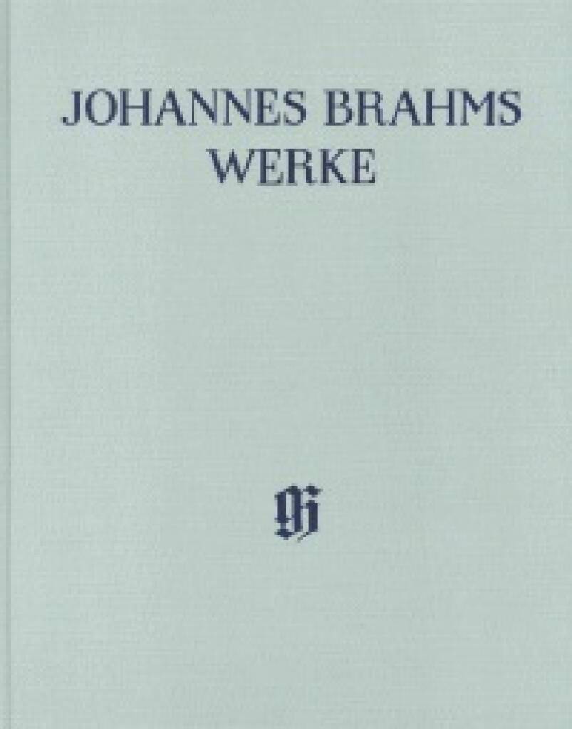 Brahms: Arrangements of works by other composers for piano or for the left hand alone