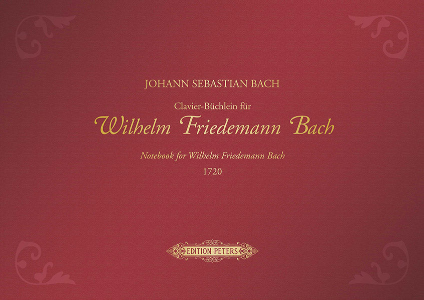Notebook for Wilhelm Friedemann 1720