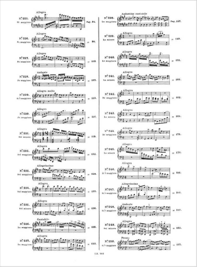 Scarlatti: Keyboard Sonatas - Volume 5 (L. 201-250)