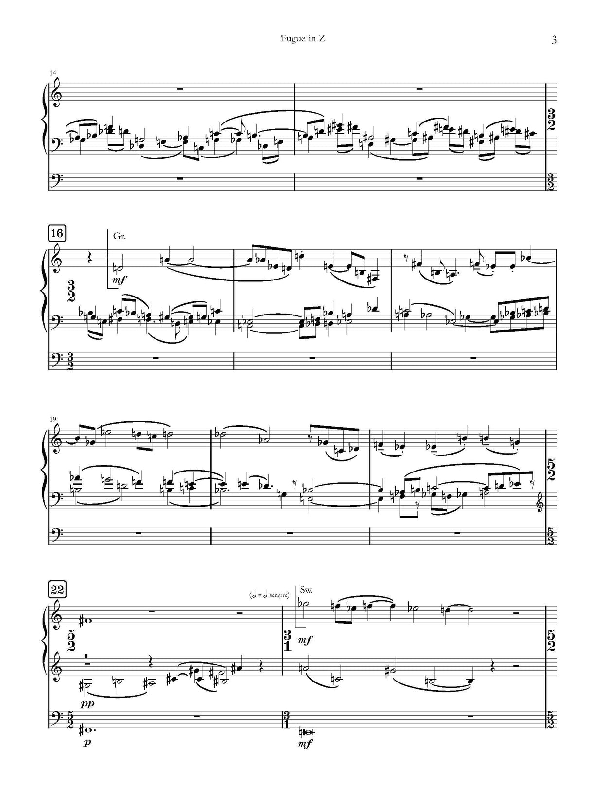 Mecionis: Fugue in Z