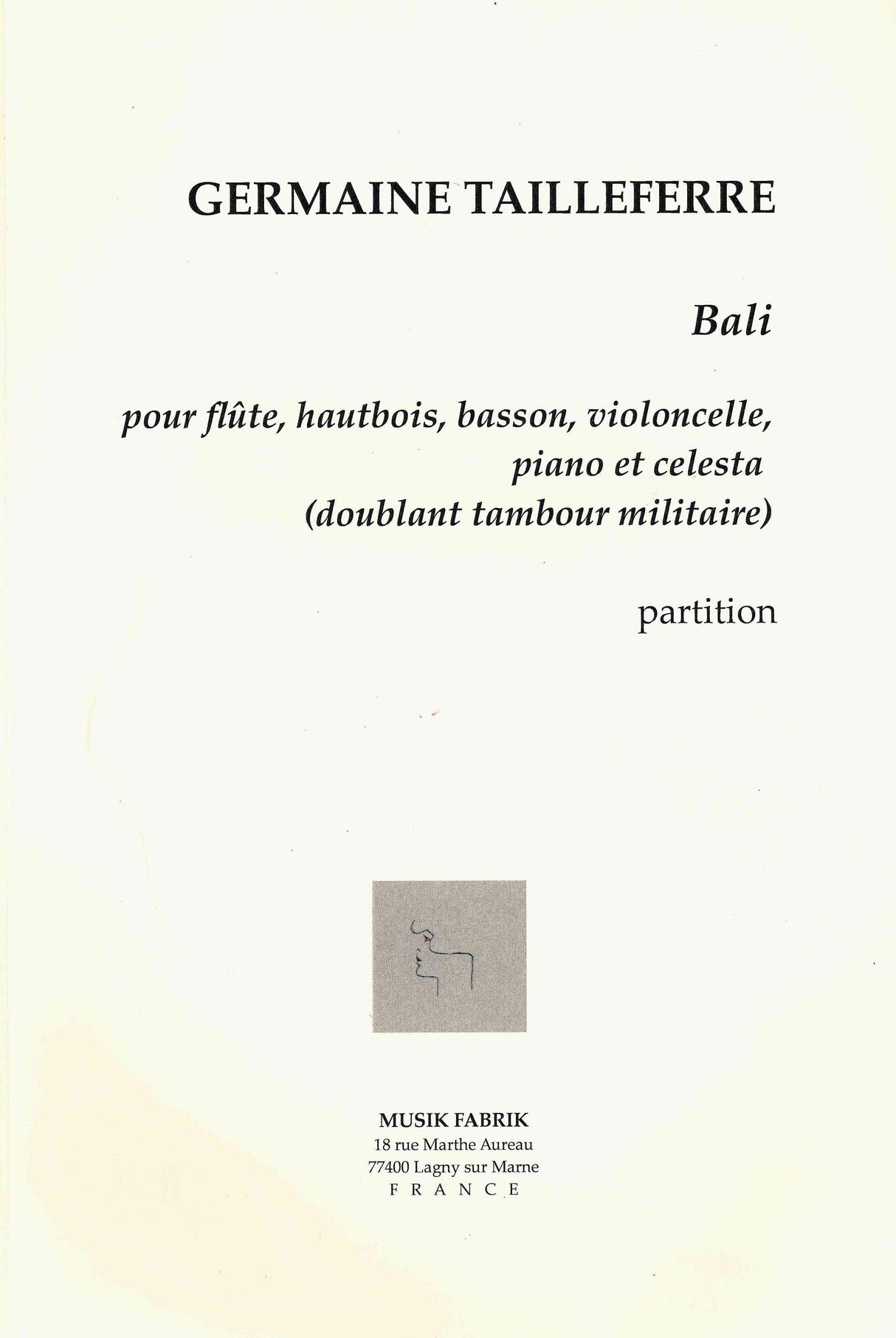Tailleferre: Bali