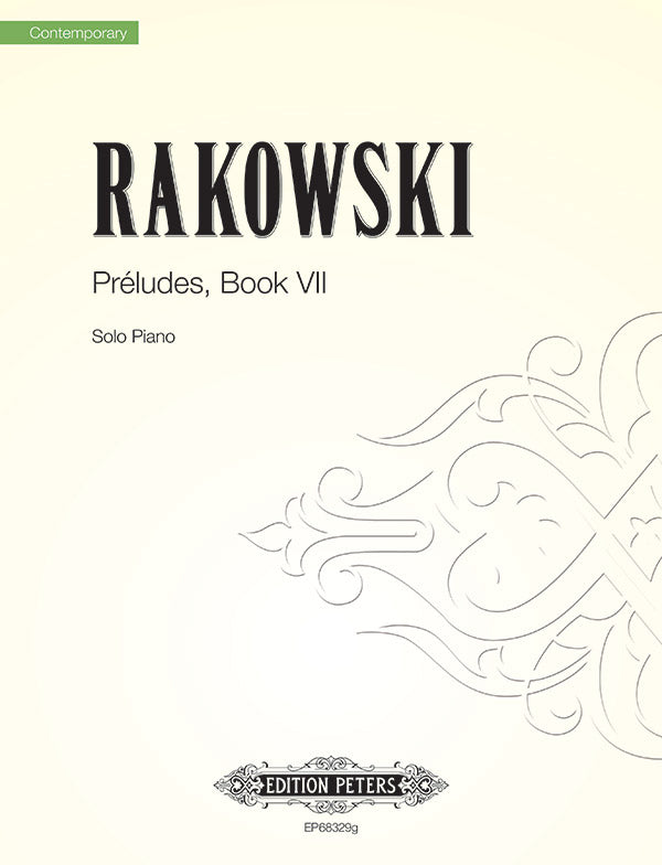 Rakowski: Préludes - Book 7 (Nos. 61-70)