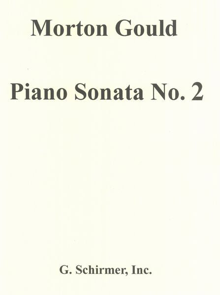 Gould: Piano Sonata No. 2
