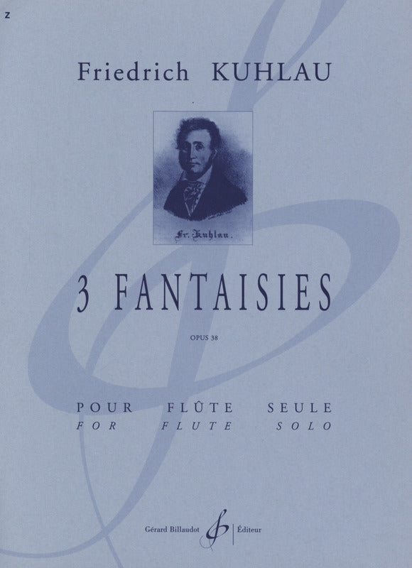 Kuhlau: 3 Fantaisies, Op. 38