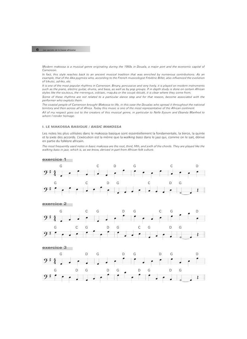 Toure: Les Secrets de la basse africaine