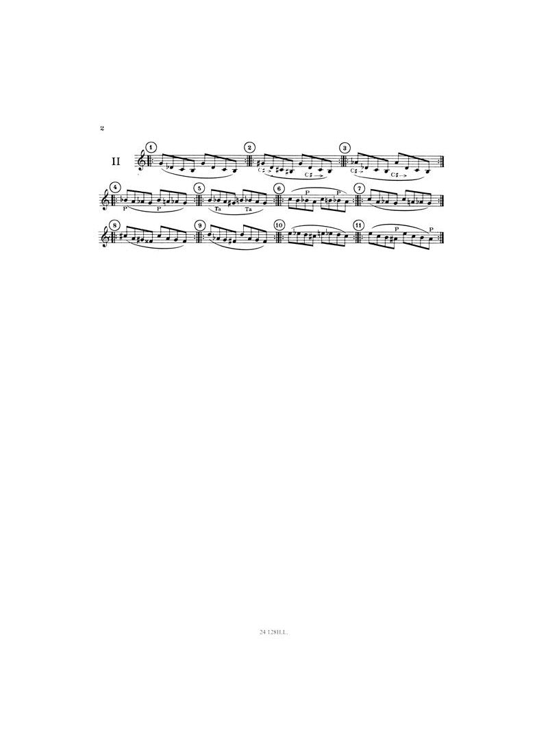 Londeix: Exercices mécaniques - Volume 3