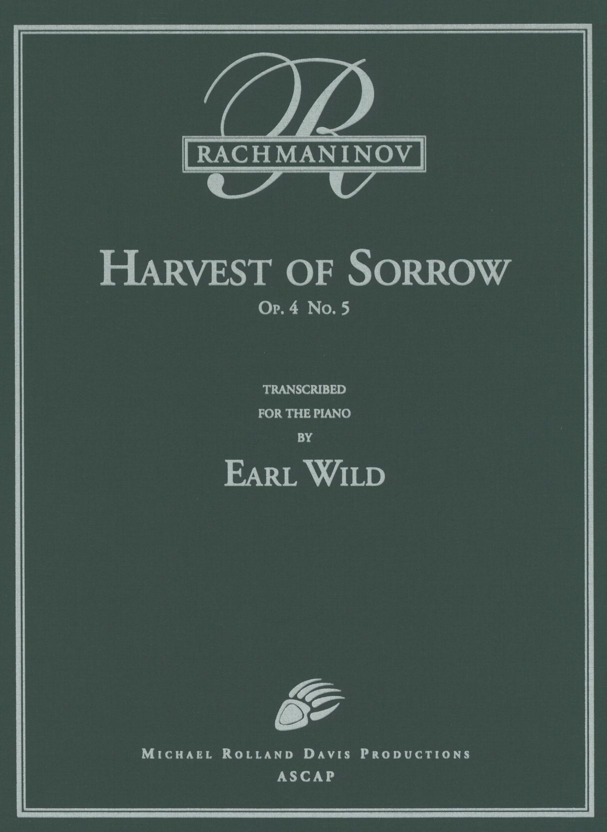 Rachmaninoff-Wild: Harvest of Sorrow, Op. 4, No. 5