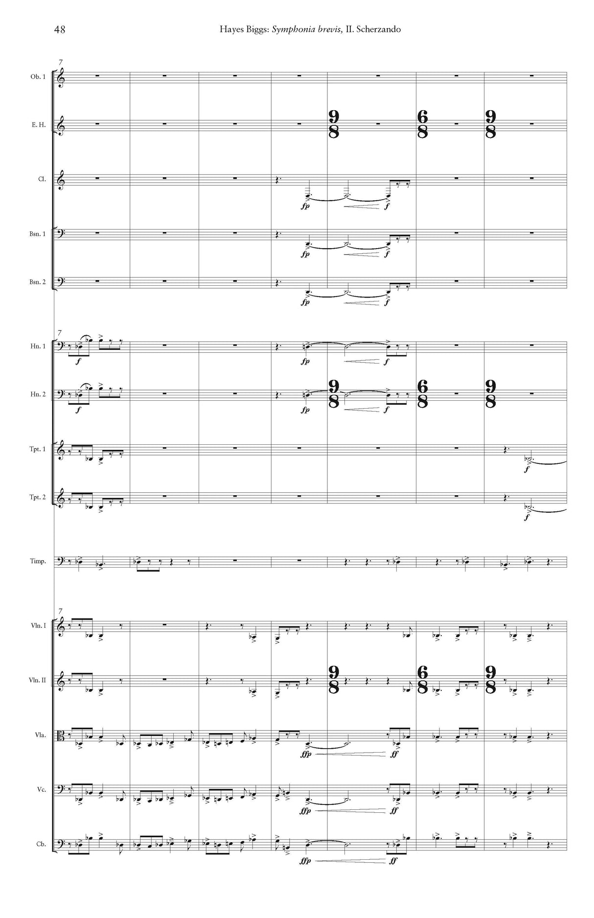 H. Biggs: Symphonia brevis