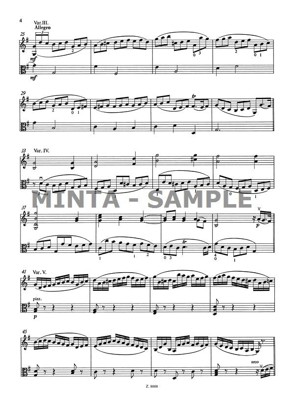 Handel: Chaconne in G Major (arr. for violin and viola)