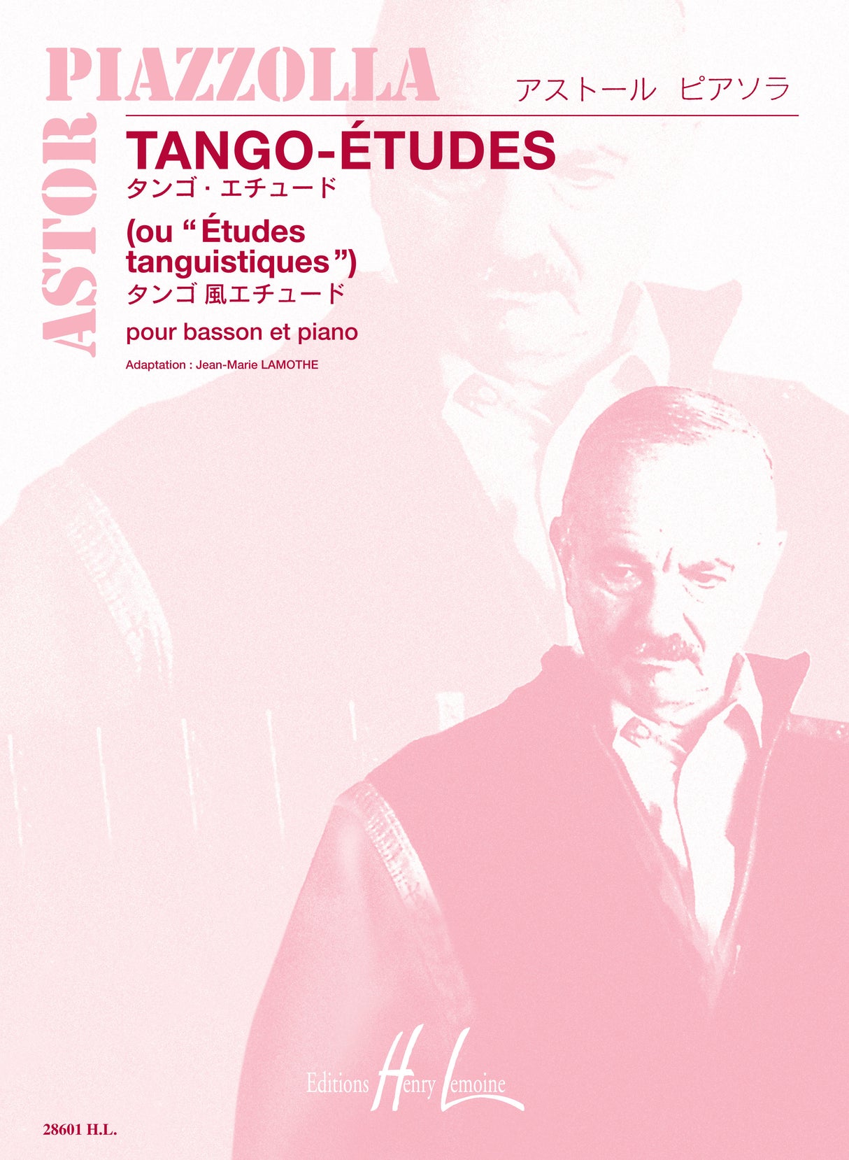 Piazzolla: Tango-Études (for bassoon and piano)