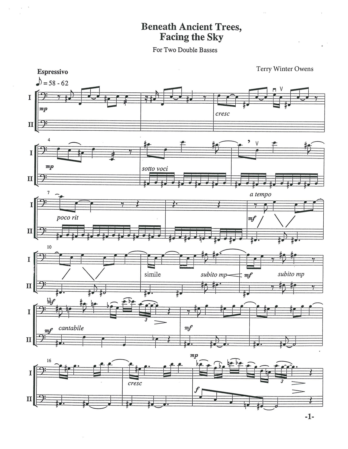 T.W. Owens: Beneath Ancient Trees, Facing the Sky