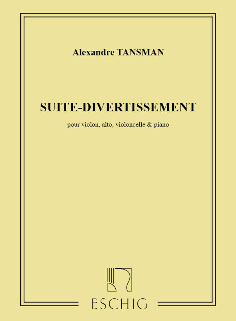 Tansman: Suite Divertissement