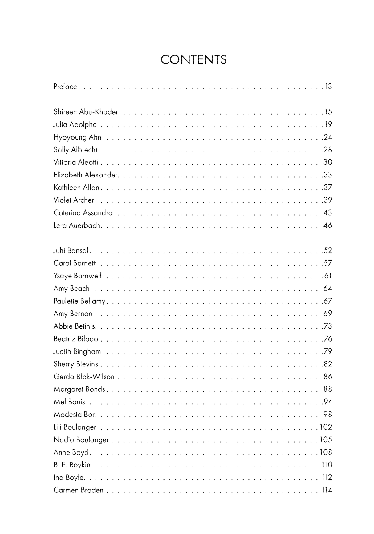 Choral Repertoire by Women Composers