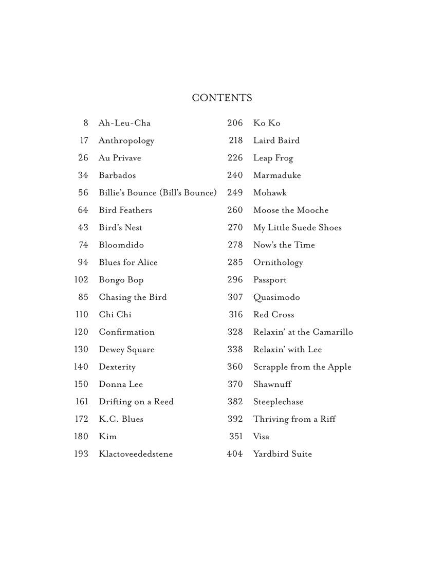 Charlie Parker: The Complete Scores