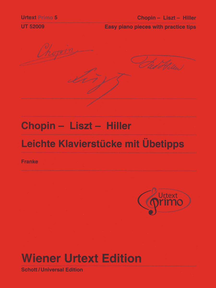 Chopin-Liszt-Hiller: Easy Piano Pieces with Practice Tips